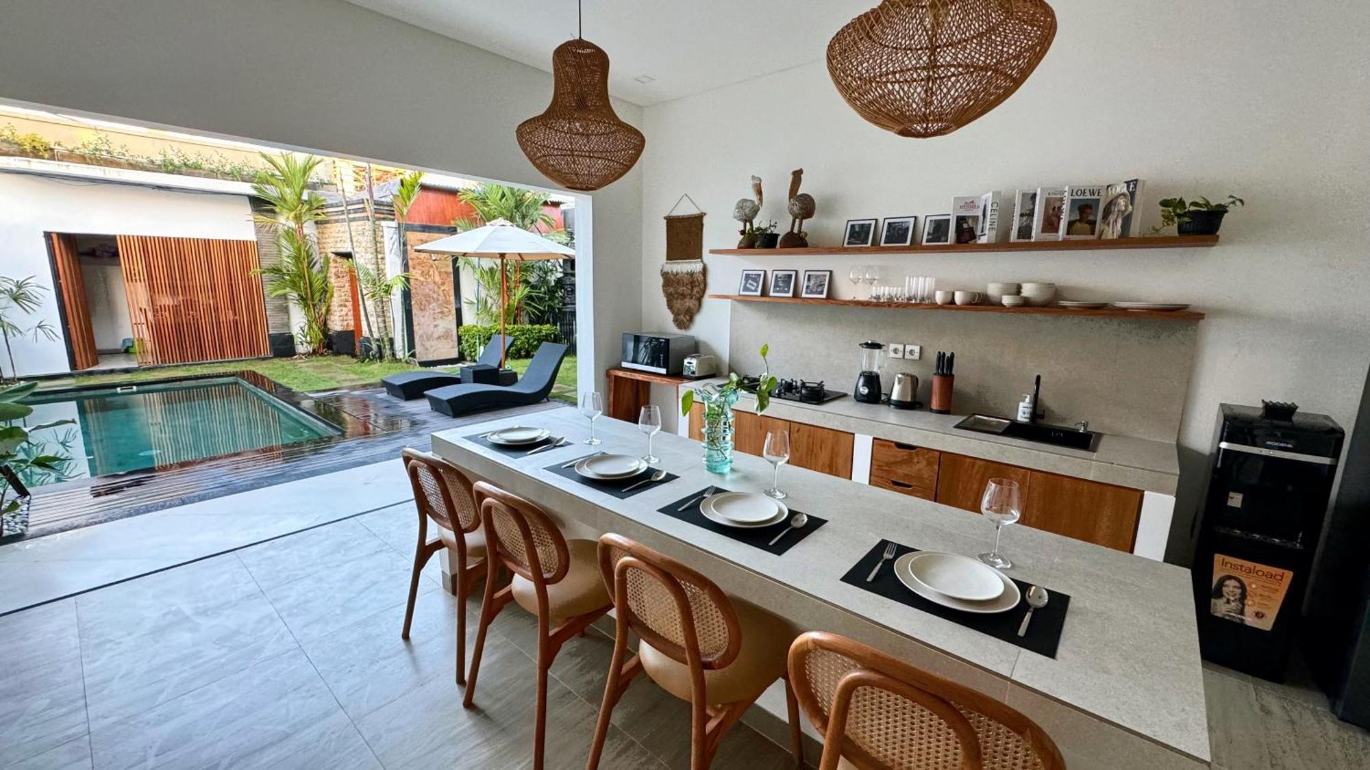 Villa Niu Center Canggu - Fattylion Экстерьер фото