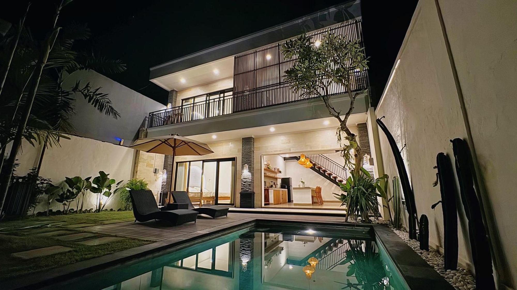 Villa Niu Center Canggu - Fattylion Экстерьер фото