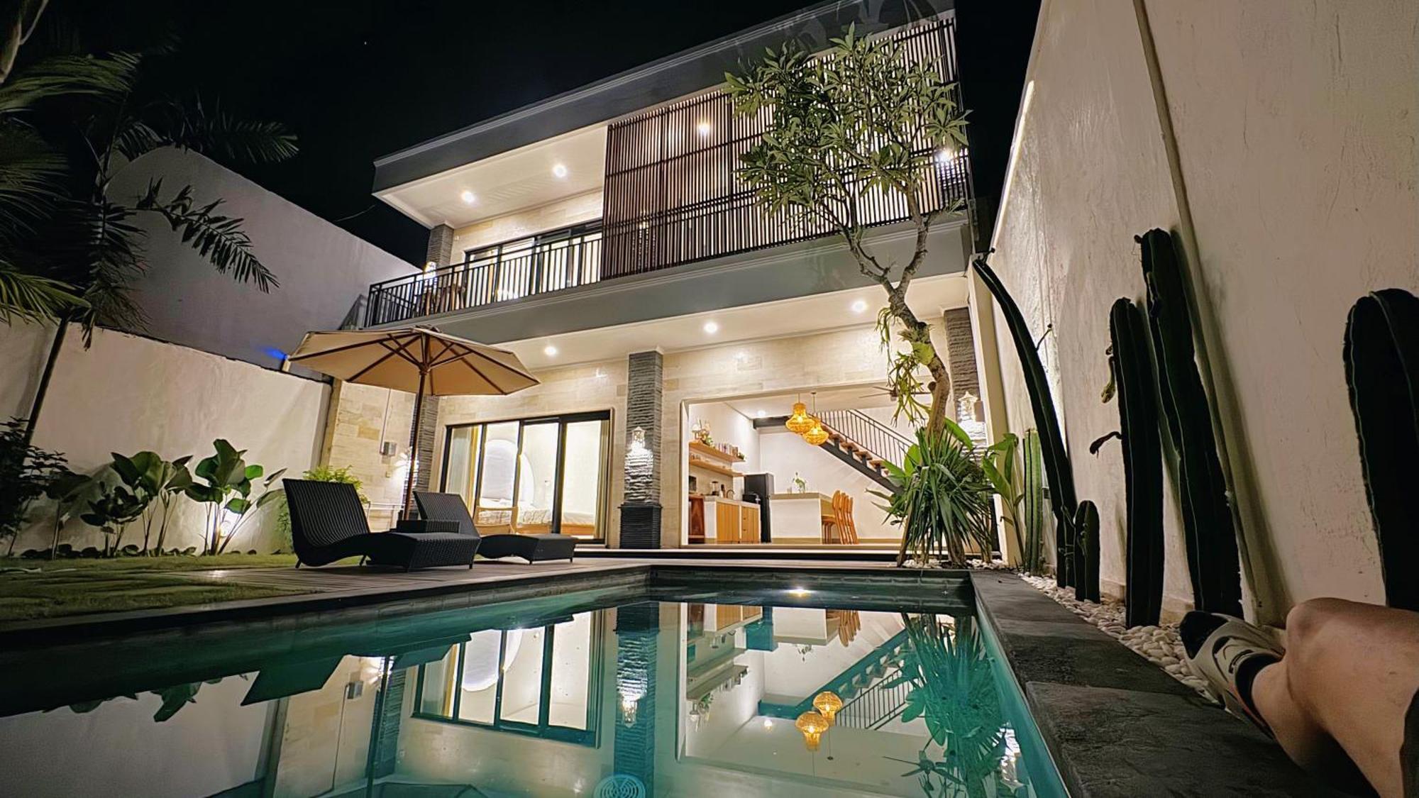 Villa Niu Center Canggu - Fattylion Экстерьер фото
