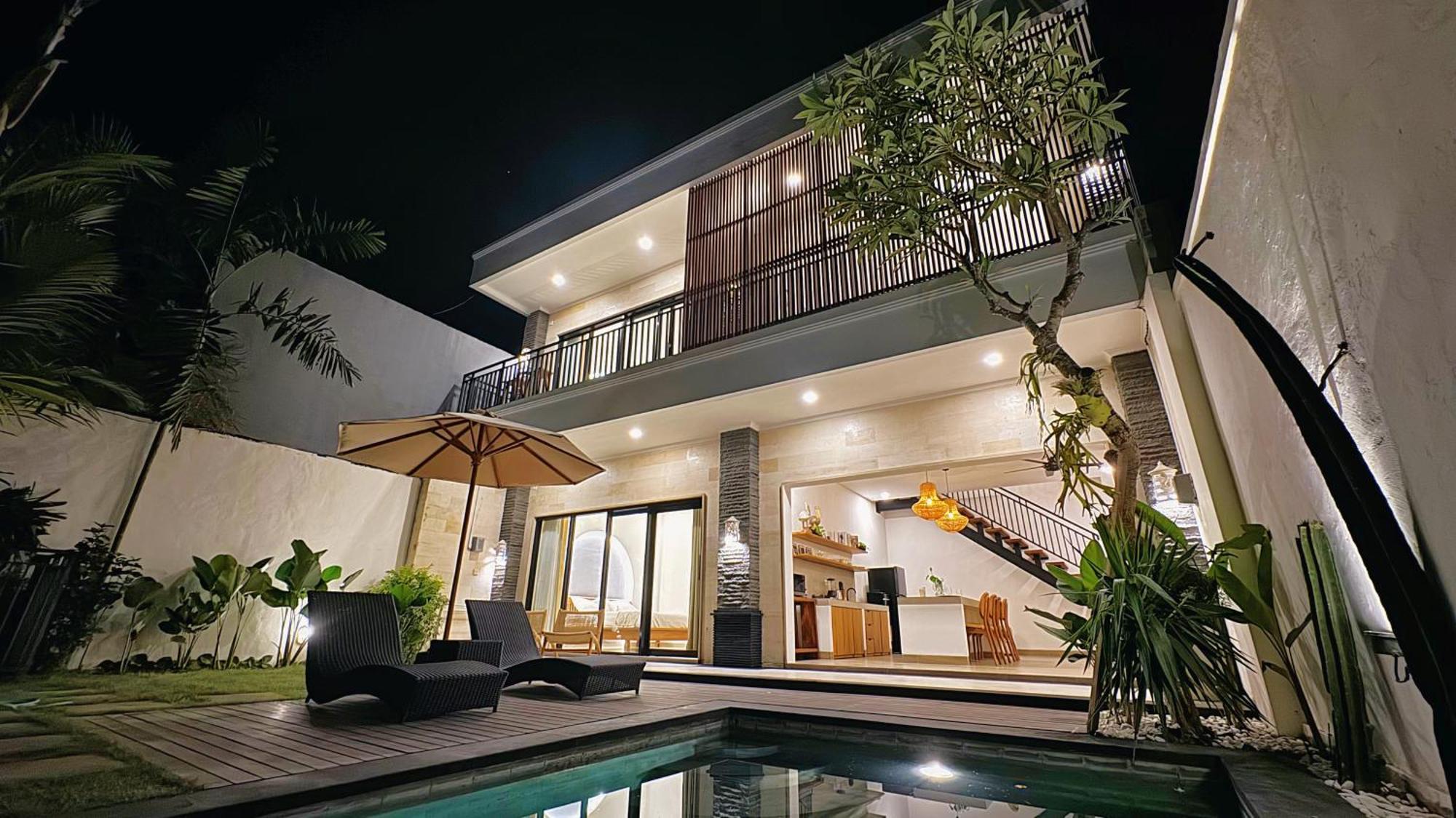 Villa Niu Center Canggu - Fattylion Экстерьер фото